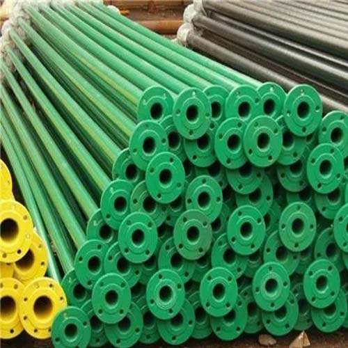 日照涂塑钢管施工案例